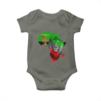 Happy Kwanzaa Lion Baby Onesie African Heritage Pride Gift For Men - Wonder Print Shop