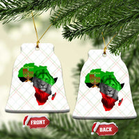 Happy Kwanzaa Lion Ceramic Ornament African Heritage Pride Gift For Men - Wonder Print Shop