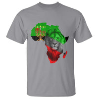 Happy Kwanzaa Lion T Shirt African Heritage Pride Gift For Men - Wonder Print Shop