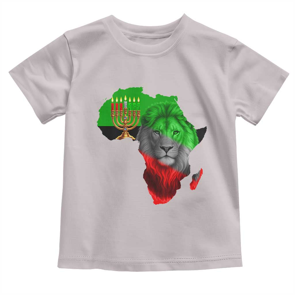 Happy Kwanzaa Lion Toddler T Shirt African Heritage Pride Gift For Men - Wonder Print Shop