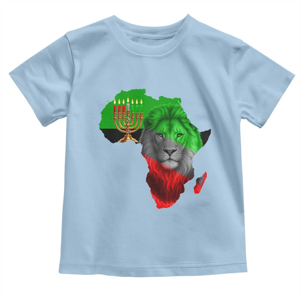 Happy Kwanzaa Lion Toddler T Shirt African Heritage Pride Gift For Men - Wonder Print Shop