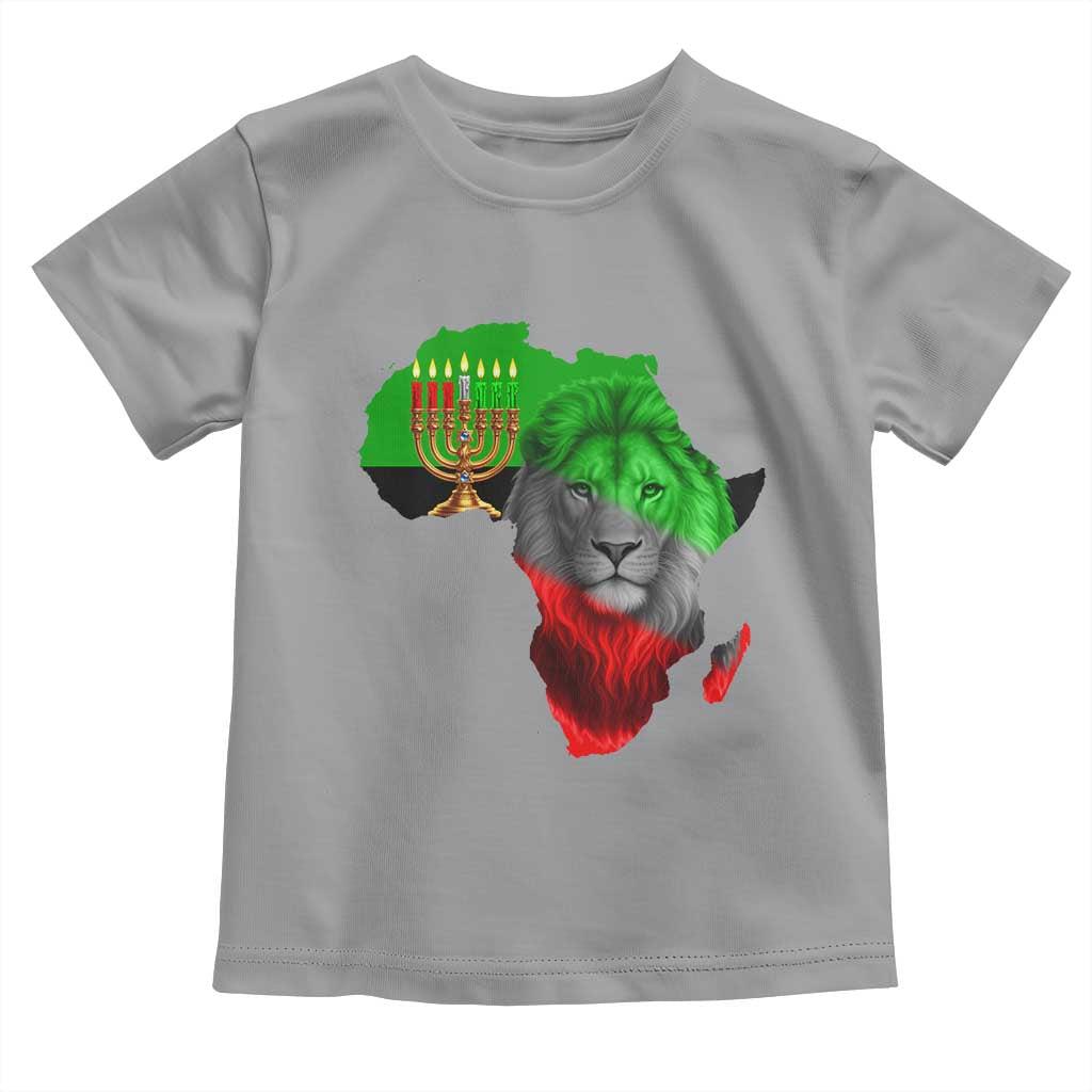 Happy Kwanzaa Lion Toddler T Shirt African Heritage Pride Gift For Men - Wonder Print Shop