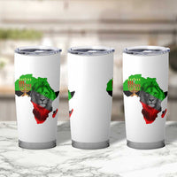 Happy Kwanzaa Lion Tumbler Cup African Heritage Pride Gift For Men - Wonder Print Shop