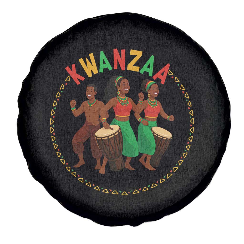 Celebrate Kwanzaa Together African Culture Dance Gift Spare Tire Cover - Wonder Print Shop
