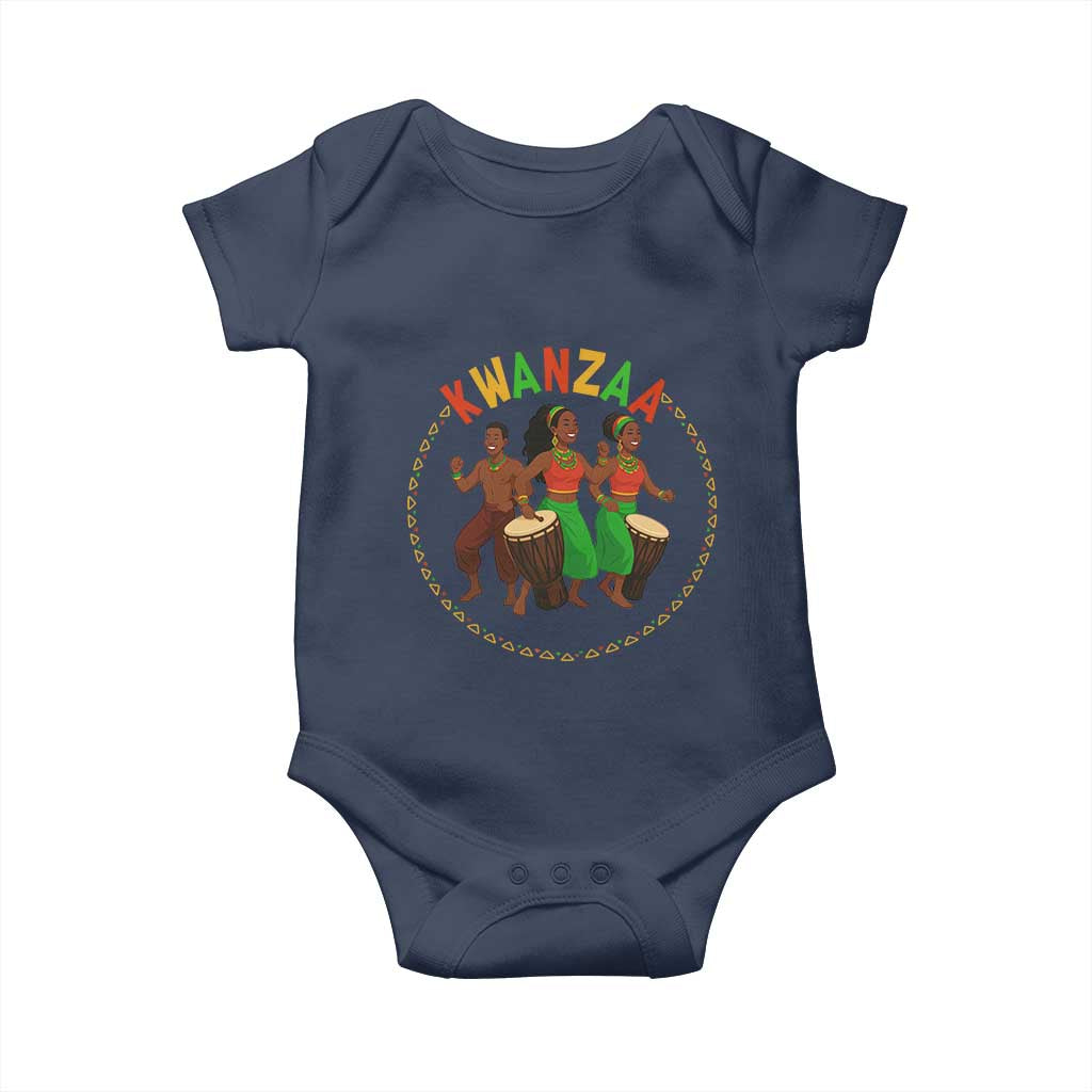 Celebrate Kwanzaa Together African Culture Dance Gift Baby Onesie - Wonder Print Shop
