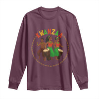 Celebrate Kwanzaa Together African Culture Dance Gift Long Sleeve Shirt - Wonder Print Shop