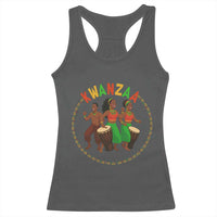 Celebrate Kwanzaa Together African Culture Dance Gift Racerback Tank Top - Wonder Print Shop
