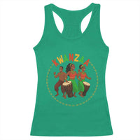Celebrate Kwanzaa Together African Culture Dance Gift Racerback Tank Top - Wonder Print Shop