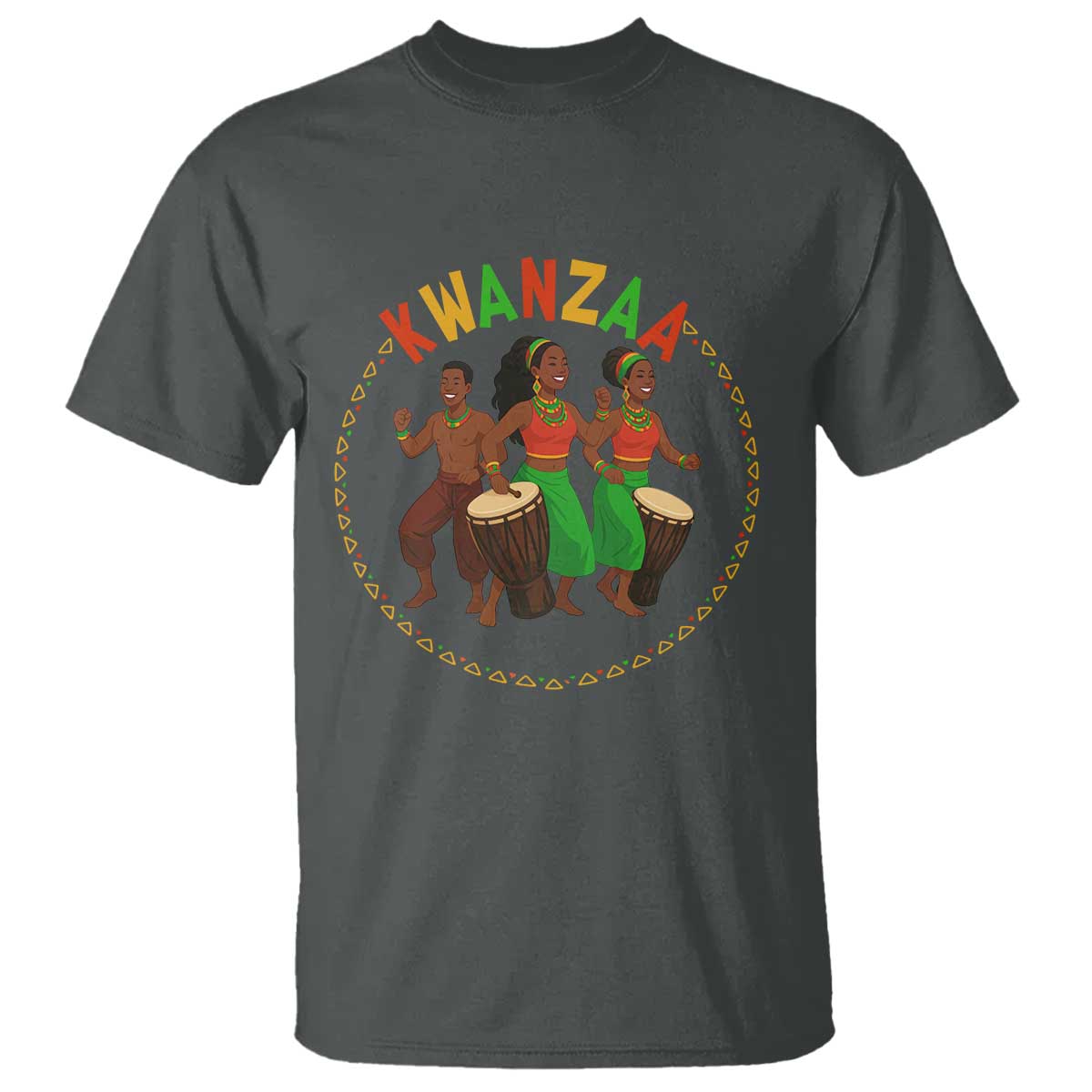 Celebrate Kwanzaa Together African Culture Dance Gift T Shirt - Wonder Print Shop