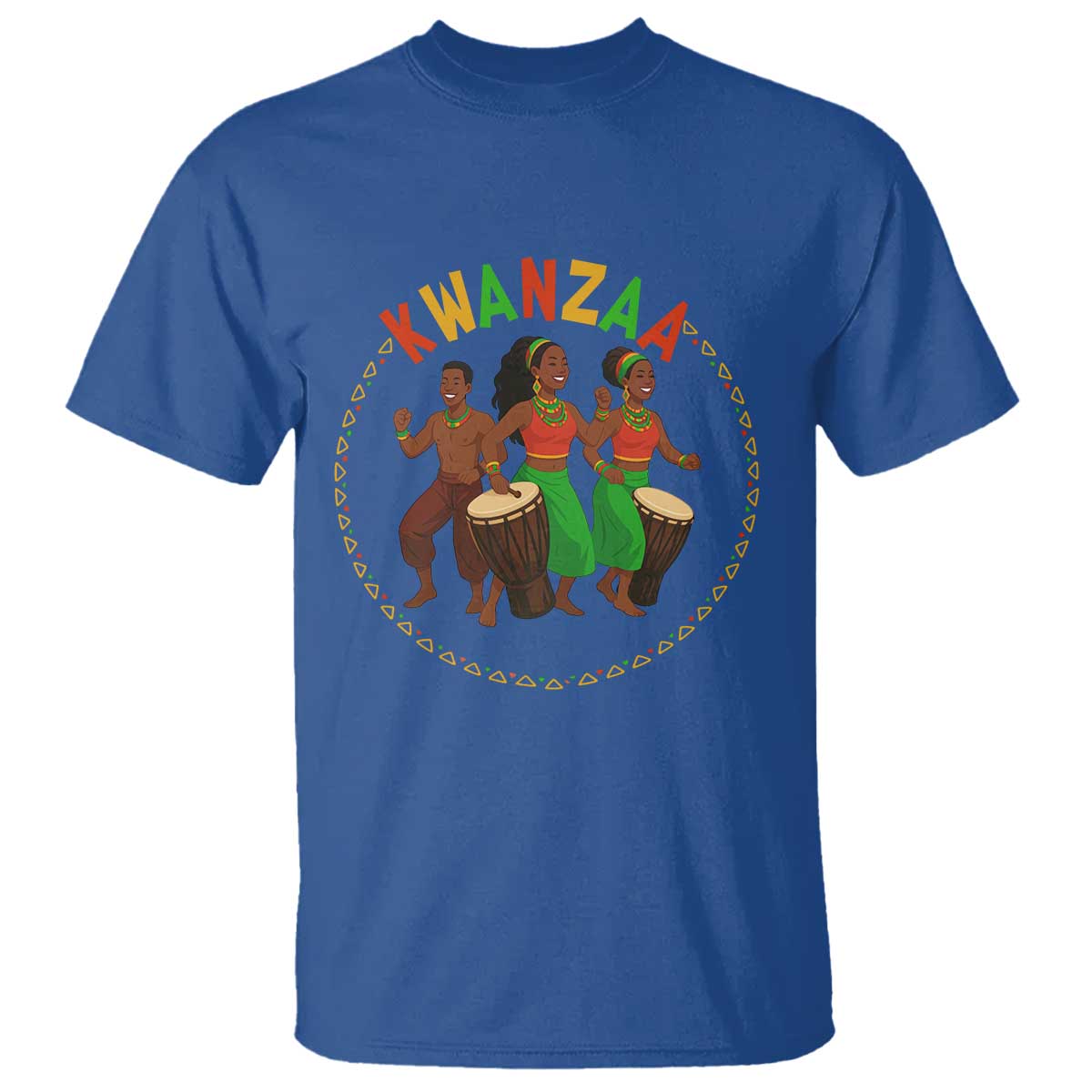 Celebrate Kwanzaa Together African Culture Dance Gift T Shirt - Wonder Print Shop