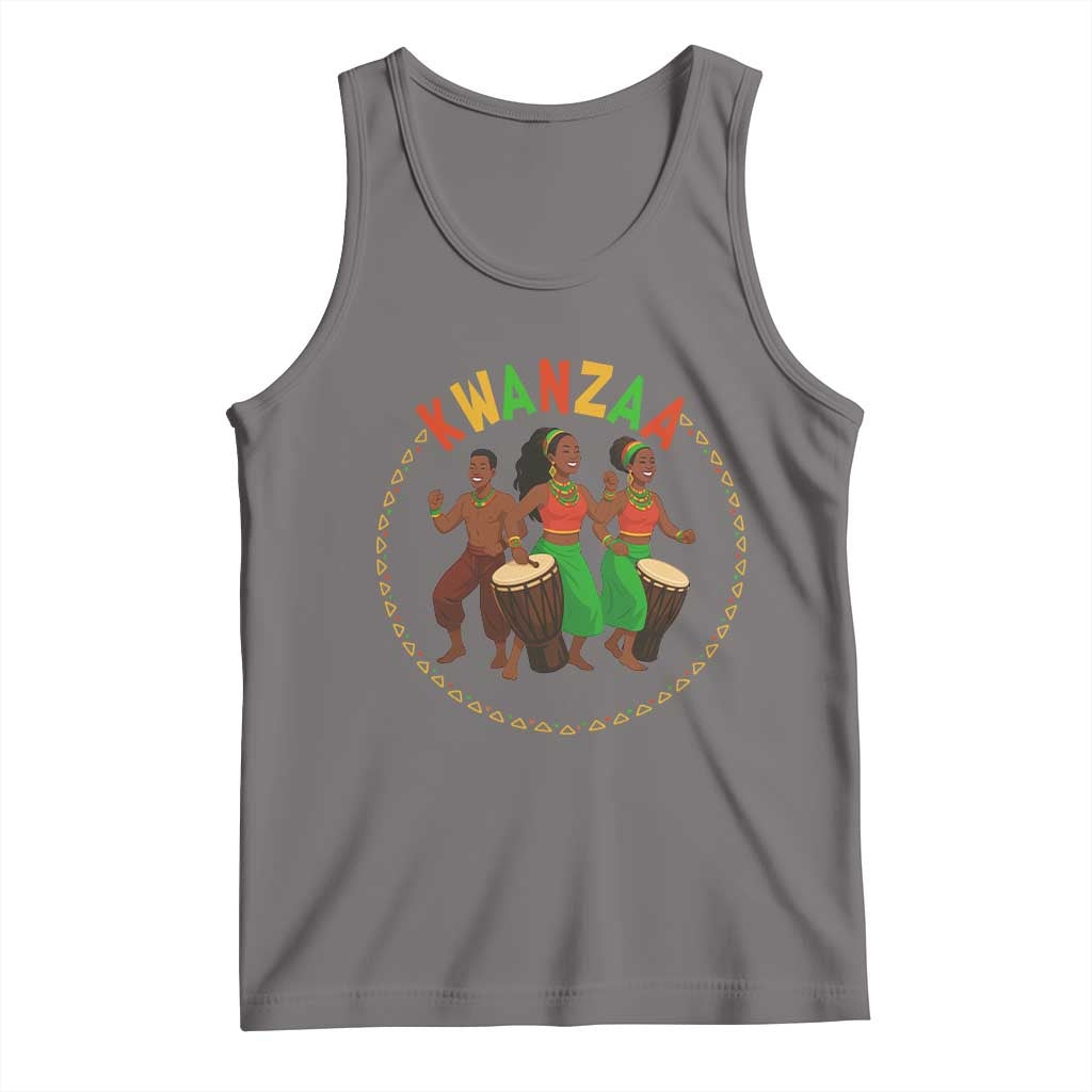 Celebrate Kwanzaa Together African Culture Dance Gift Tank Top - Wonder Print Shop
