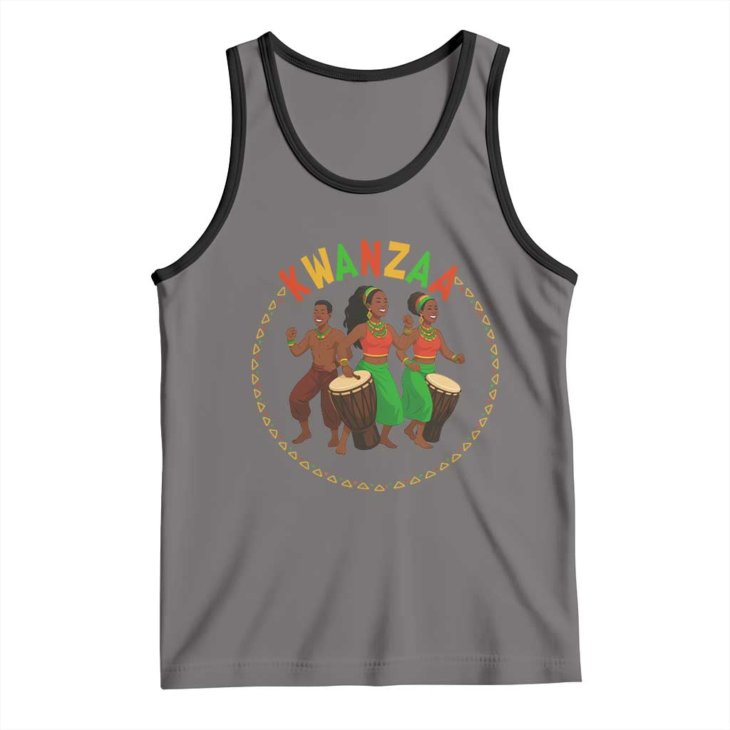 Celebrate Kwanzaa Together African Culture Dance Gift Tank Top - Wonder Print Shop