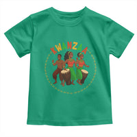Celebrate Kwanzaa Together African Culture Dance Gift Toddler T Shirt - Wonder Print Shop