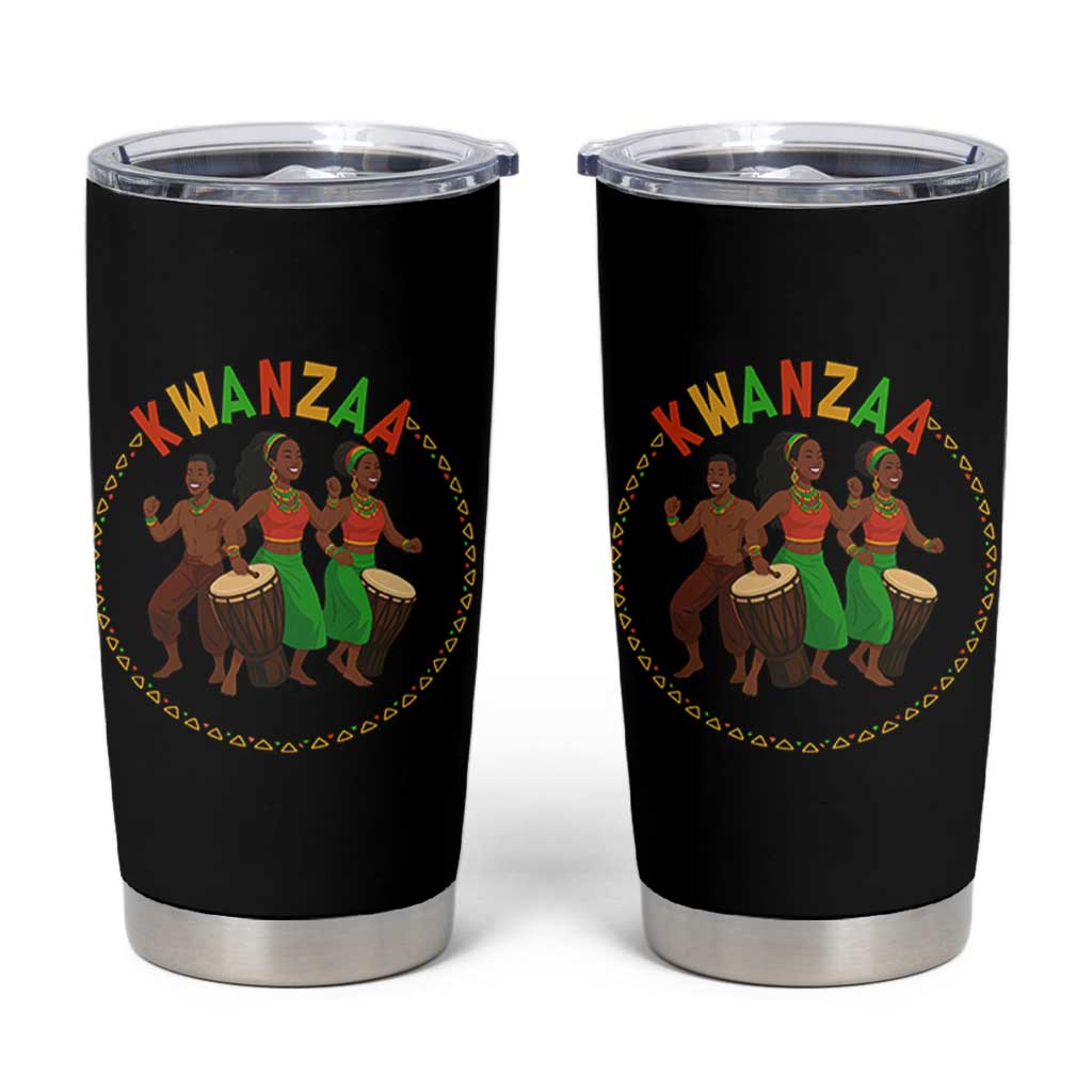 Celebrate Kwanzaa Together African Culture Dance Gift Tumbler Cup - Wonder Print Shop