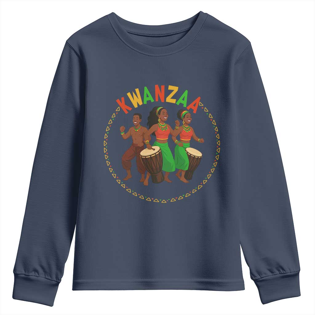 Celebrate Kwanzaa Together African Culture Dance Gift Youth Sweatshirt - Wonder Print Shop
