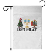 Christmas Hanukkah Kwanzaa Celebration Gift Garden Flag Happy Holidays - Wonder Print Shop