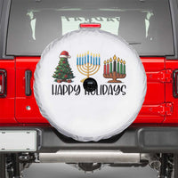 Christmas Hanukkah Kwanzaa Celebration Gift Spare Tire Cover Happy Holidays - Wonder Print Shop