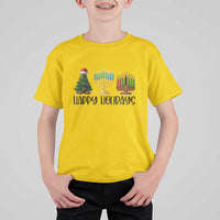 Christmas Hanukkah Kwanzaa Celebration Gift T Shirt For Kid Happy Holidays - Wonder Print Shop