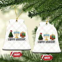 Christmas Hanukkah Kwanzaa Celebration Gift Ceramic Ornament Happy Holidays - Wonder Print Shop