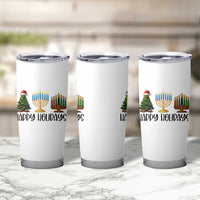 Christmas Hanukkah Kwanzaa Celebration Gift Tumbler Cup Happy Holidays - Wonder Print Shop