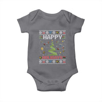 Happy Holidays For All Christmas Hanukkah Kwanzaa Gift Baby Onesie - Wonder Print Shop
