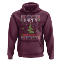 Happy Holidays For All Christmas Hanukkah Kwanzaa Gift Hoodie - Wonder Print Shop