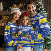 Merry Christmahanakwanzika Hanukkah Ugly Sweater Christmas Chanukkah Kwanzaa Celebration Gift - Wonder Print Shop