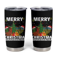 Merry Christmahanakwanzika Tumbler Cup Christmas Hanukkah Kwanzaa Celebration Gift - Wonder Print Shop
