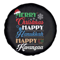 Funny Christmas Hanukkah Kwanzaa Spare Tire Cover December Holiday Gift - Wonder Print Shop