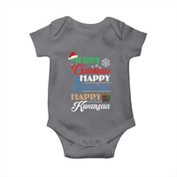 Funny Christmas Hanukkah Kwanzaa Baby Onesie December Holiday Gift - Wonder Print Shop