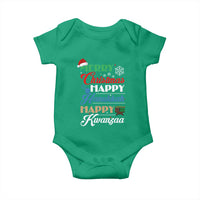 Funny Christmas Hanukkah Kwanzaa Baby Onesie December Holiday Gift - Wonder Print Shop