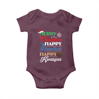 Funny Christmas Hanukkah Kwanzaa Baby Onesie December Holiday Gift - Wonder Print Shop
