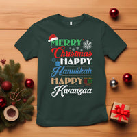 Funny Christmas Hanukkah Kwanzaa T Shirt December Holiday Gift - Wonder Print Shop
