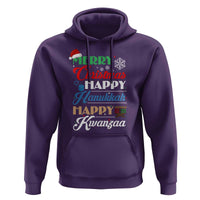 Funny Christmas Hanukkah Kwanzaa Hoodie December Holiday Gift - Wonder Print Shop