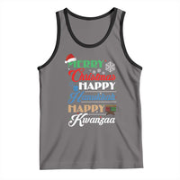 Funny Christmas Hanukkah Kwanzaa Tank Top December Holiday Gift - Wonder Print Shop
