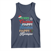 Funny Christmas Hanukkah Kwanzaa Tank Top December Holiday Gift - Wonder Print Shop