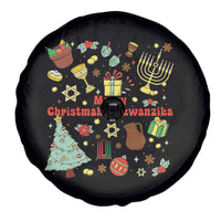 Merry Christmahanakwanzika Spare Tire Cover Funny Winter Holiday Gift - Wonder Print Shop
