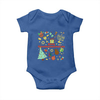 Merry Christmahanakwanzika Baby Onesie Funny Winter Holiday Gift - Wonder Print Shop