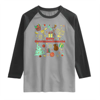 Merry Christmahanakwanzika Raglan Shirt Funny Winter Holiday Gift - Wonder Print Shop