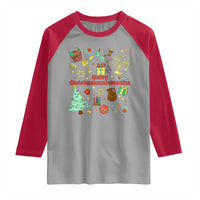 Merry Christmahanakwanzika Raglan Shirt Funny Winter Holiday Gift - Wonder Print Shop