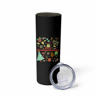 Merry Christmahanakwanzika Skinny Tumbler Funny Winter Holiday Gift - Wonder Print Shop
