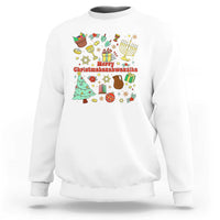 Merry Christmahanakwanzika Sweatshirt Funny Winter Holiday Gift - Wonder Print Shop