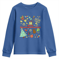 Merry Christmahanakwanzika Youth Sweatshirt Funny Winter Holiday Gift - Wonder Print Shop