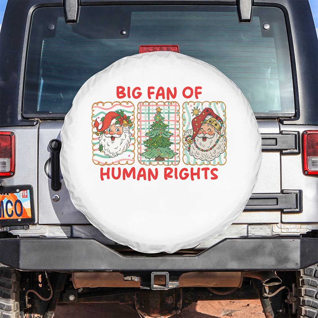 Big Fan Of Human Rights And Equality Spare Tire Cover Xmas Activism Gift - Wonder Print Shop