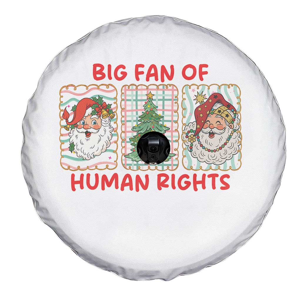 Big Fan Of Human Rights And Equality Spare Tire Cover Xmas Activism Gift - Wonder Print Shop