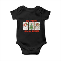 Big Fan Of Human Rights And Equality Baby Onesie Xmas Activism Gift - Wonder Print Shop