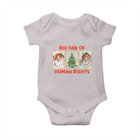Big Fan Of Human Rights And Equality Baby Onesie Xmas Activism Gift - Wonder Print Shop