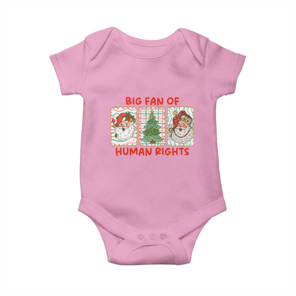 Big Fan Of Human Rights And Equality Baby Onesie Xmas Activism Gift - Wonder Print Shop
