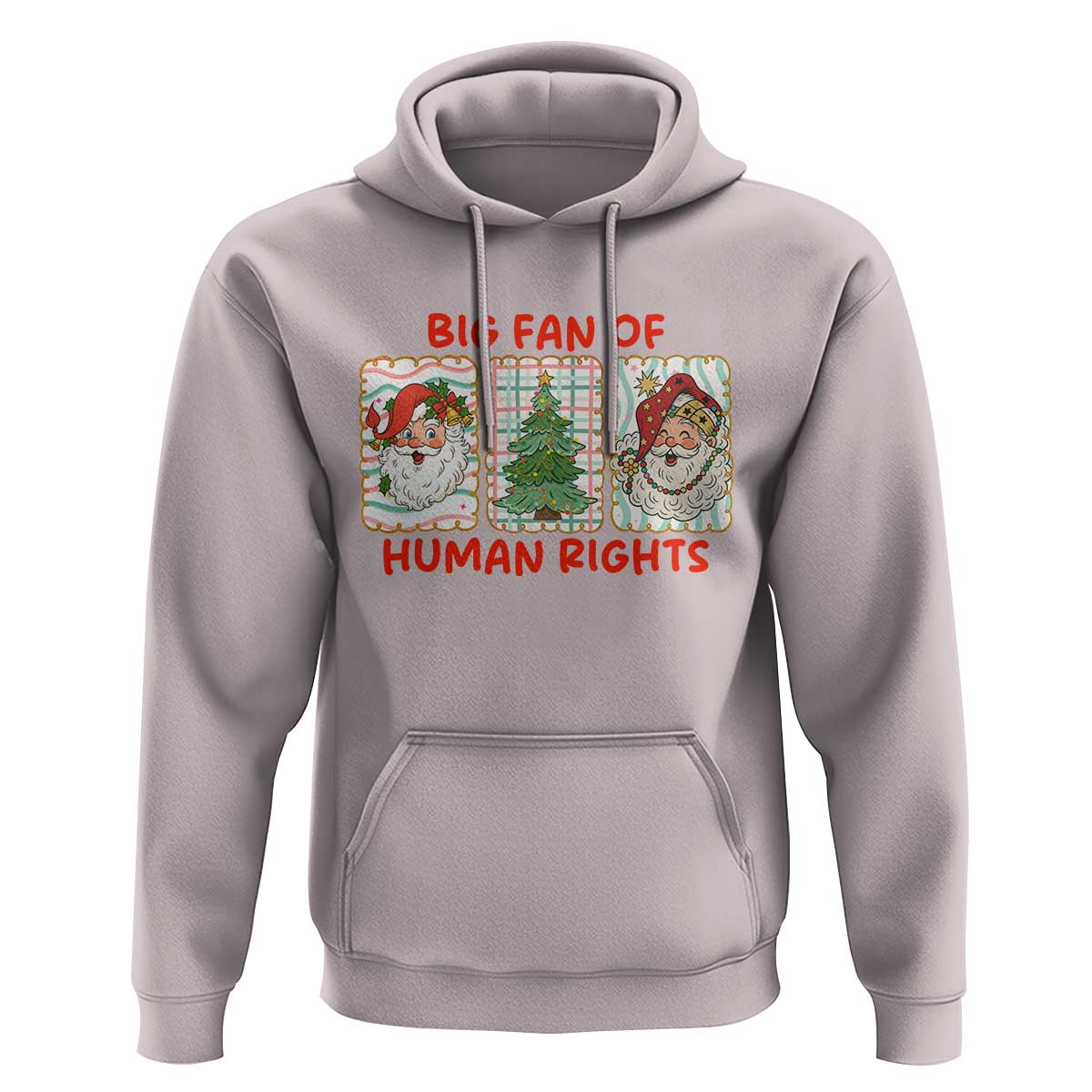 Big Fan Of Human Rights And Equality Hoodie Xmas Activism Gift - Wonder Print Shop