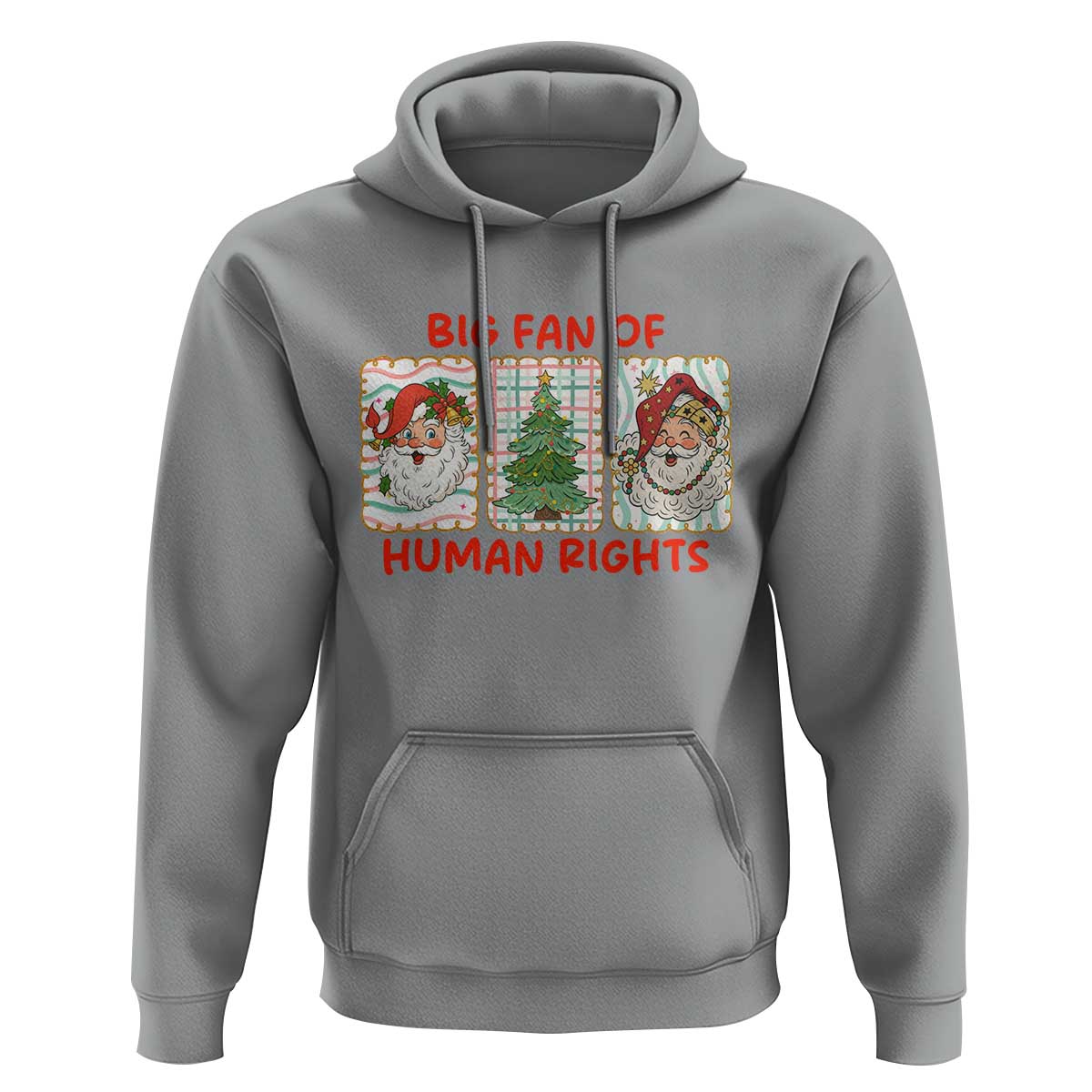 Big Fan Of Human Rights And Equality Hoodie Xmas Activism Gift - Wonder Print Shop
